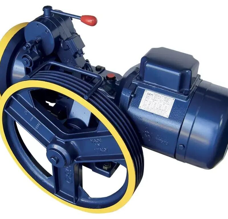 Лебідка ліфтова HW134 VF 1,0м/с5,5 кВт,550х3х10,400 кг